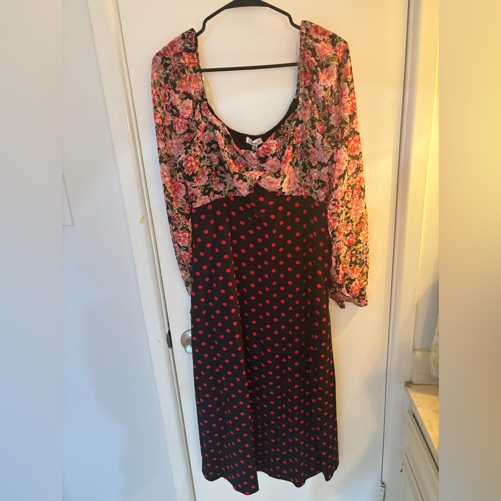 New Retro midi dress